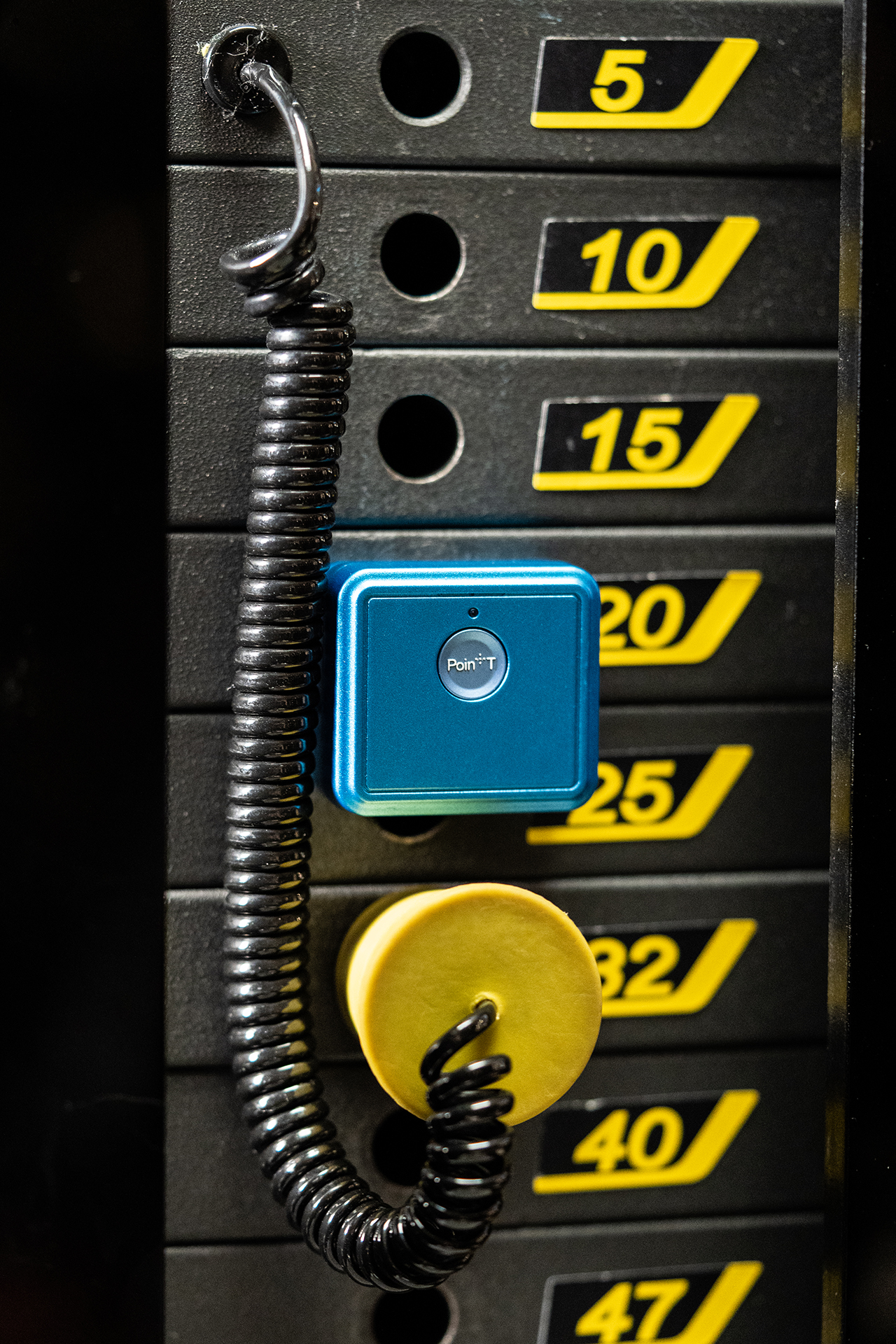 PoinT GO on weight stack