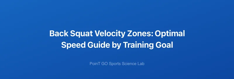 Back Squat Velocity Zones: Optimal Speed Guide by Training Goal