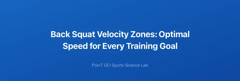 Back Squat Velocity Zones: Optimal Speed for Every Training Goal