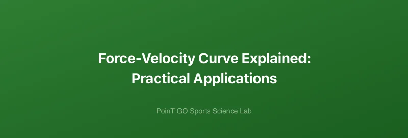 Force-Velocity Curve Explained: Practical Applications