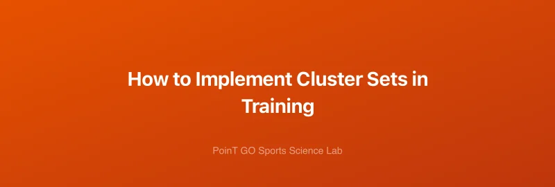 How to Implement Cluster Sets in Training