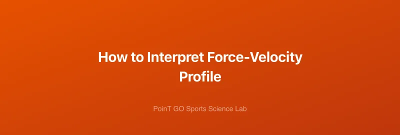 How to Interpret Force-Velocity Profile