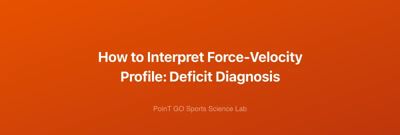 How to Interpret Force-Velocity Profile: Deficit Diagnosis