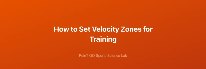 How to Set Velocity Zones for Training