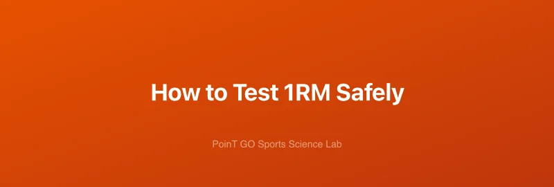How to Test 1RM Safely