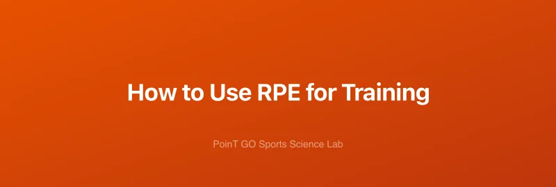 How to Use RPE for Training