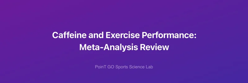 Caffeine and Exercise Performance: Meta-Analysis Review