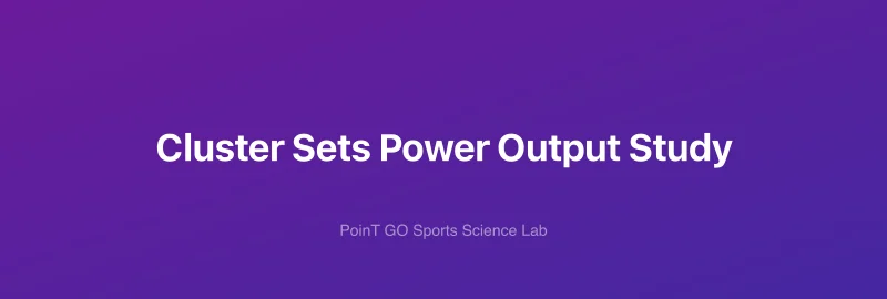 Cluster Sets Power Output Study