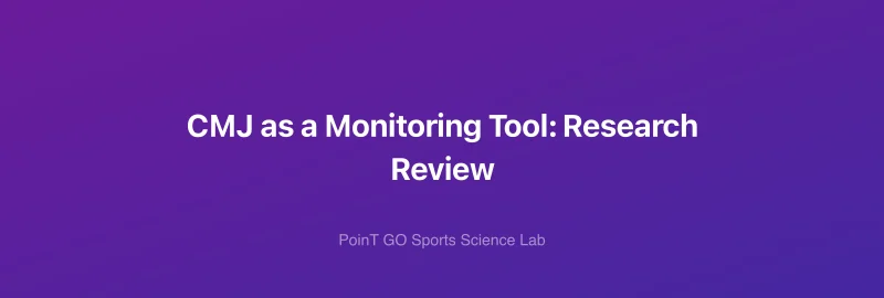 CMJ as a Monitoring Tool: Research Review