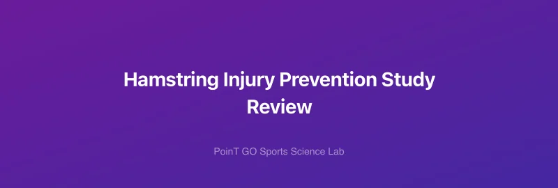 Hamstring Injury Prevention Study Review