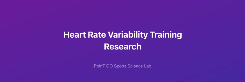 Heart Rate Variability Training Research