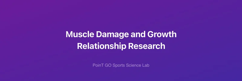 Muscle Damage and Growth Relationship Research