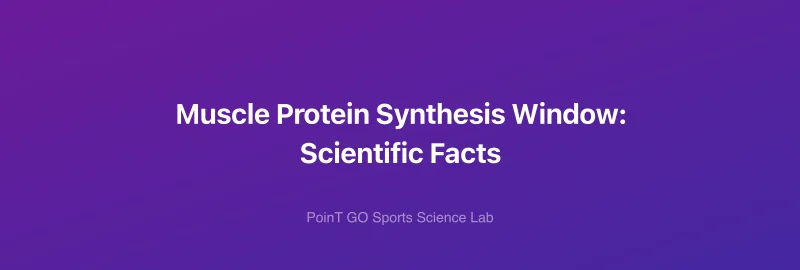 Muscle Protein Synthesis Window: Scientific Facts
