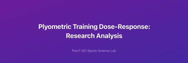 Plyometric Training Dose-Response: Research Analysis