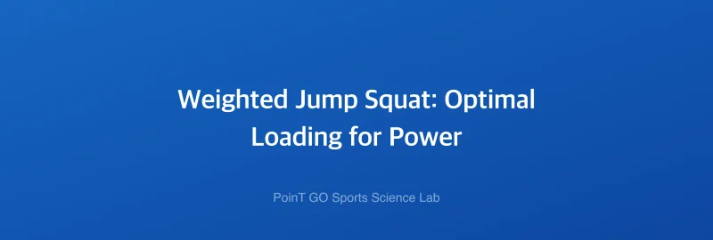 Weighted Jump Squat: Optimal Loading for Power