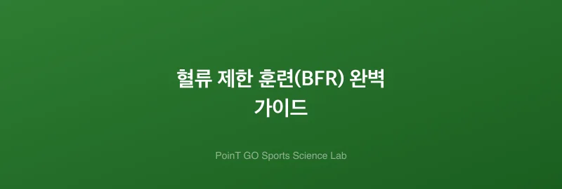 혈류 제한 훈련(BFR) 완벽 가이드