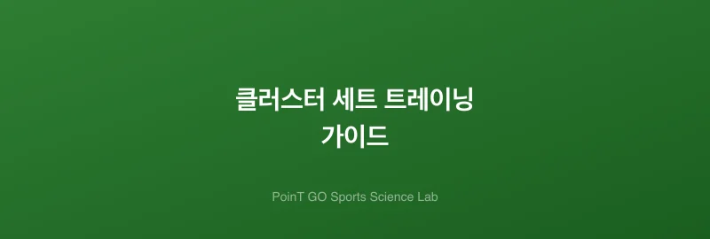 클러스터 세트 트레이닝 가이드