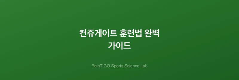 컨쥬게이트 훈련법 완벽 가이드