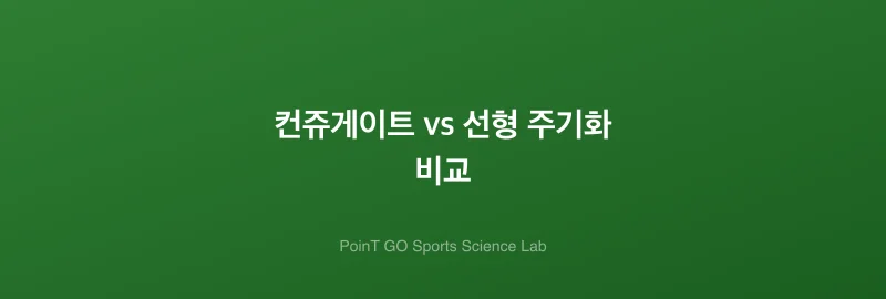 컨쥬게이트 vs 선형 주기화 비교