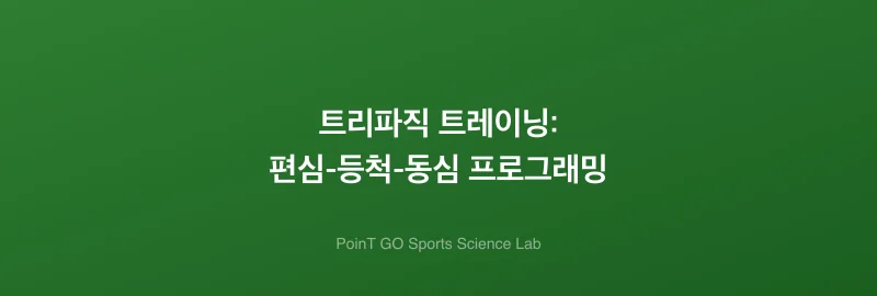 트리파직 트레이닝: 편심-등척-동심 프로그래밍